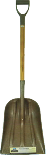 Forest Hill #2 Hempy Shovel, #12X36" (No Warranty)