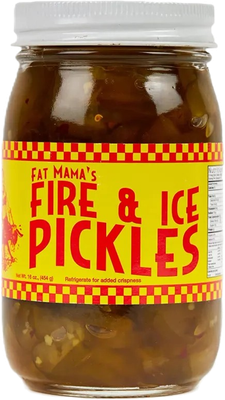 Fat Mama's Fire &amp; Ice Pickle, 16Oz
