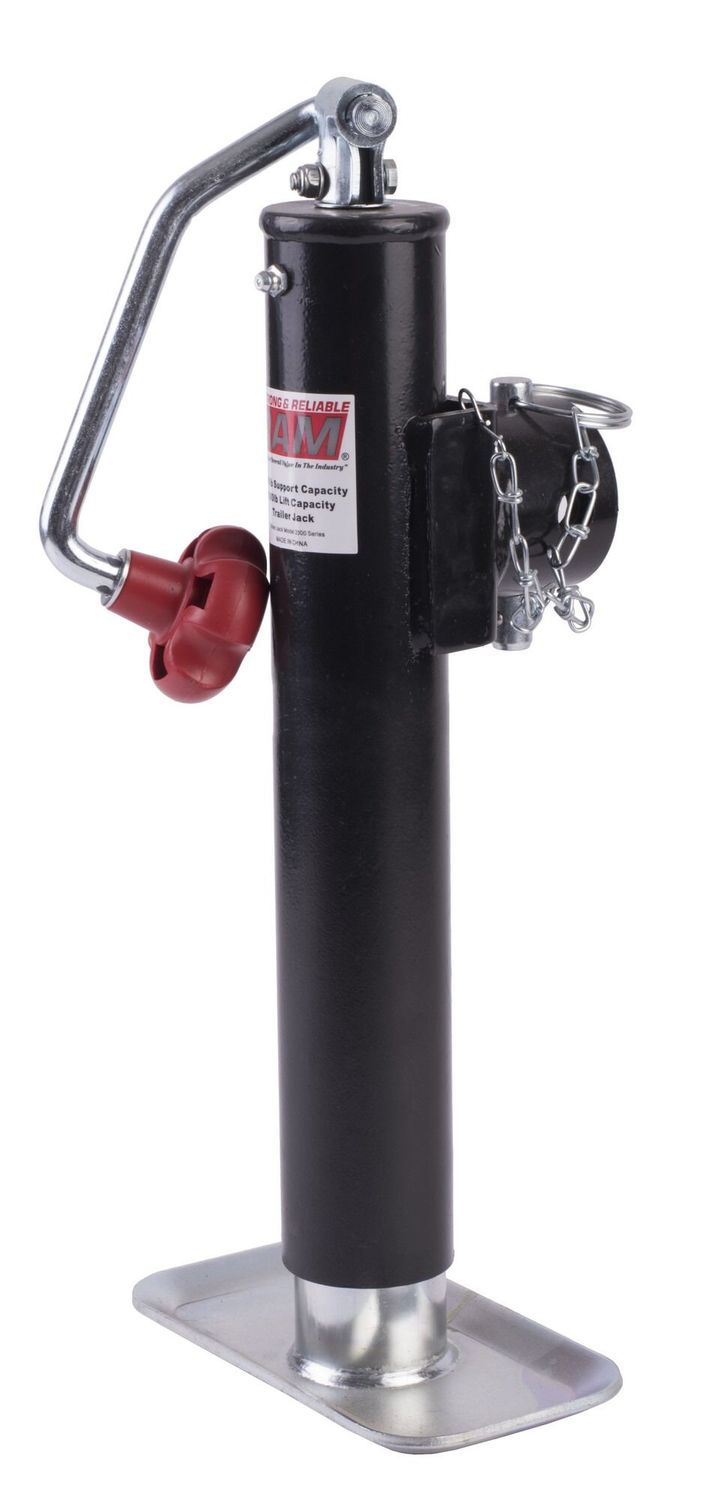 Ram TOP WIND 15-1/4" Implement Jack, 2000Lb Capacity, 10"Travel, Tube Weld Mount