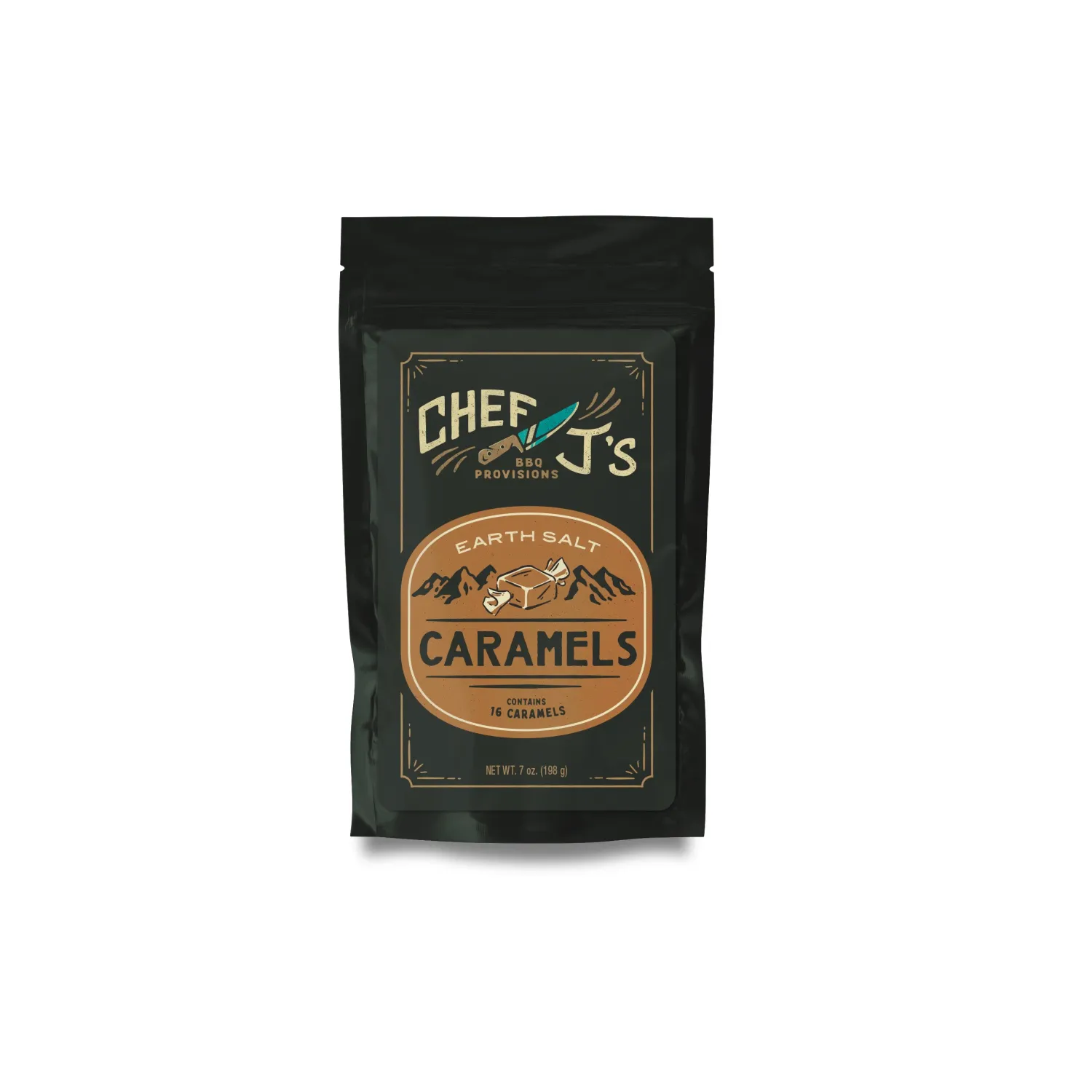 Chef J's Earth Salt Handmade Caramels, 16Ct