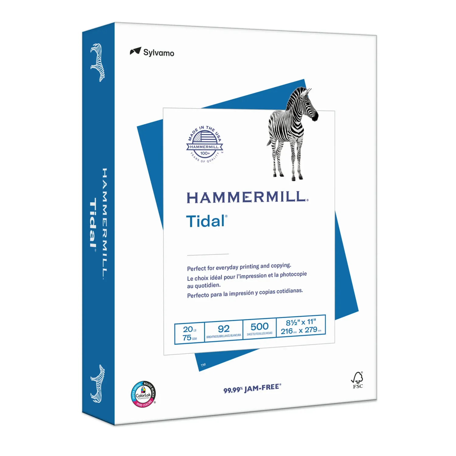 Hammermill Tidal Regular Copy Paper, 20Lb 1-Ream