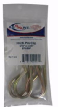 AgSmart Hitch Pin Clips, 3/16"X3-3/4"  4Pk