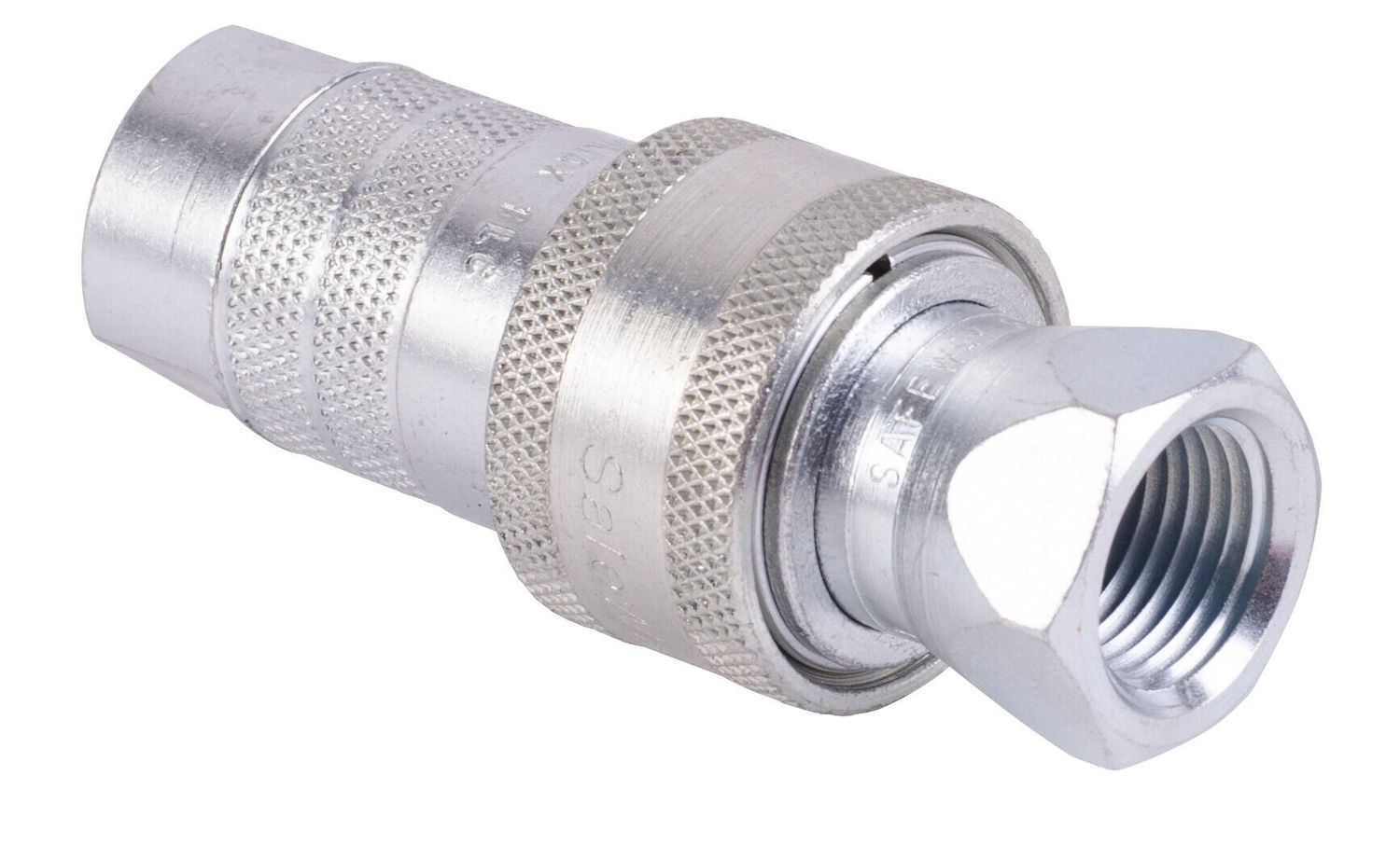 Safeway 1/2" Hydraulic Quick Coupler Set, 1/2"NPT