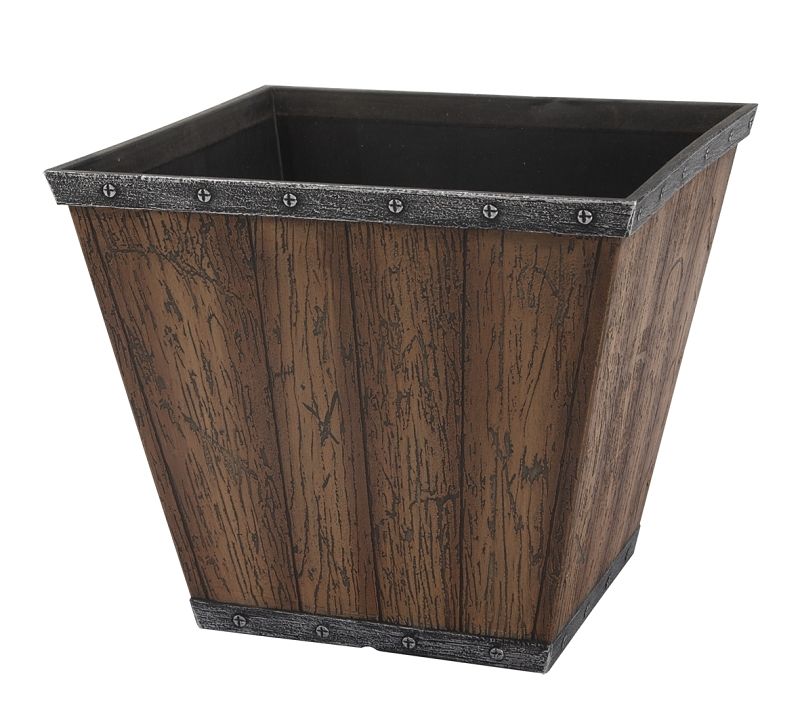 Landscapers Select S17050410-01-B Square Barn Planter