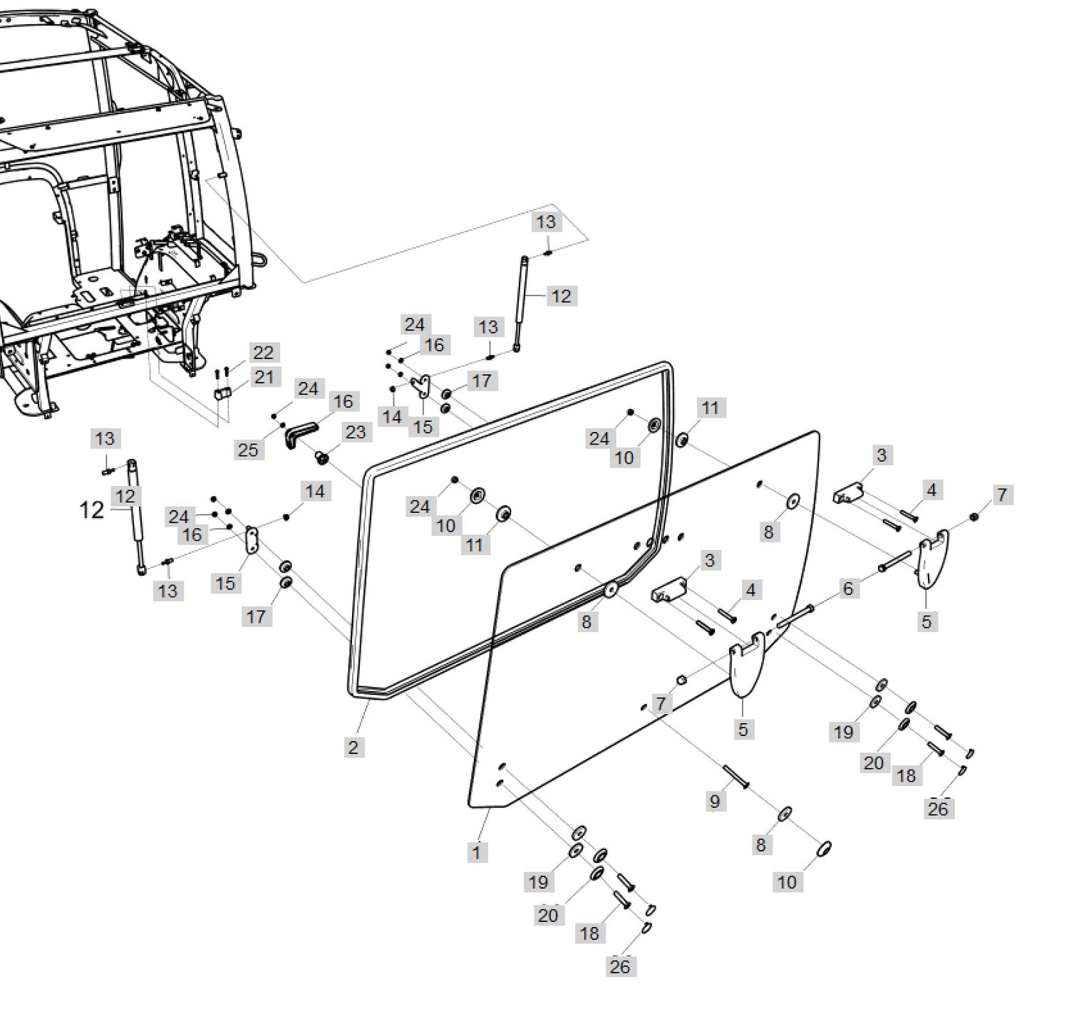 LS Glass-Rear_Upper-TRG863