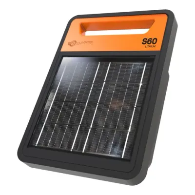 Gallagher G351404 S60 Solar Fence Charger, 0.45 Joules Output Energy
