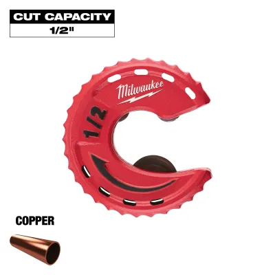 Milwaukee 1/2" Close Quarters Tubing Cutter