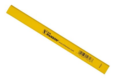 CH Hanson 10316-BG-DISC Medium 7" Carpenter Pencil, Basswood Barrel