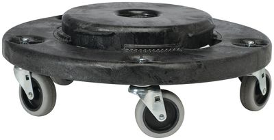 Rubbermaid FG264020BLA Brute Trash Can Dolly, 20-55Gal.   350Lb Capacity