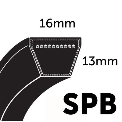 Aftermarket Belt for Samasz MZK-2650-001 SPB 2650 V-Belt for Samba Mowers