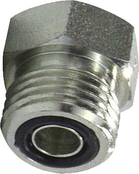 Hydraulic Adaptor, 5/8" MFFOR Plug (10:1"-14)