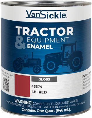 Van Sickle Gloss IH Red Paint, 1-Qt