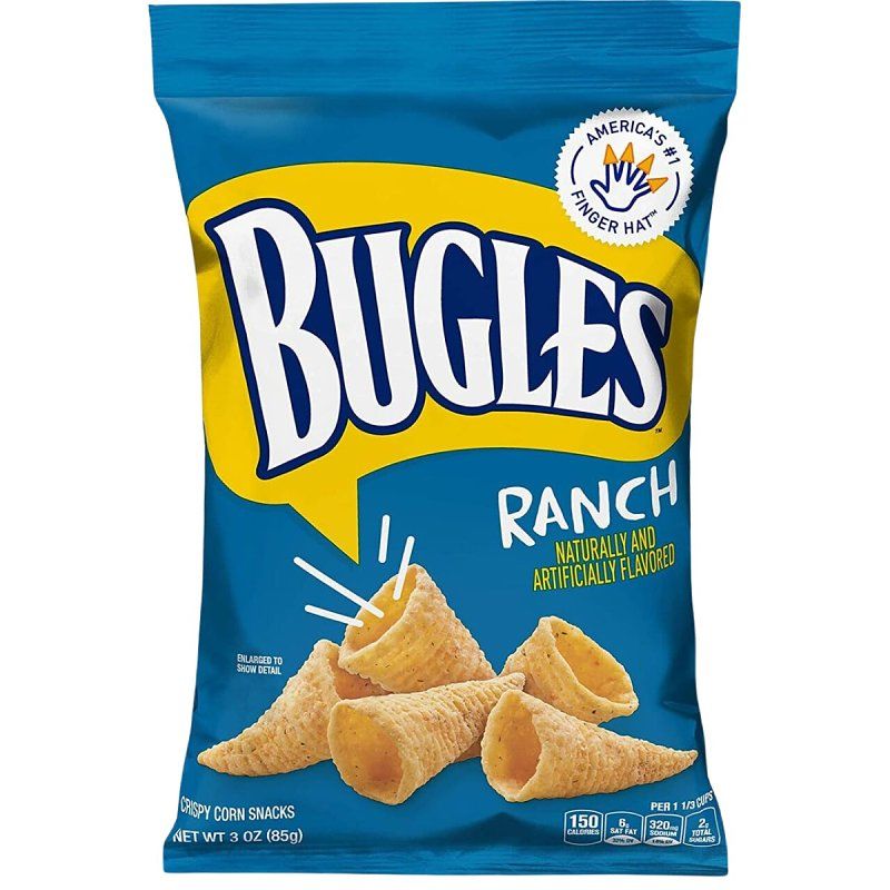 Bugles 14842000 Classic Ranch Corn Snack, 3oz