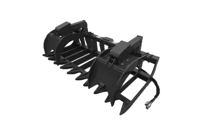 IronCraft x-Treme Euro Mount Root Grapple, 84" Wide, Opens to 51"