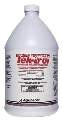 AgriLabs 001-4165 TEK-TROL Disinfectant Concentrate,  1-Gal