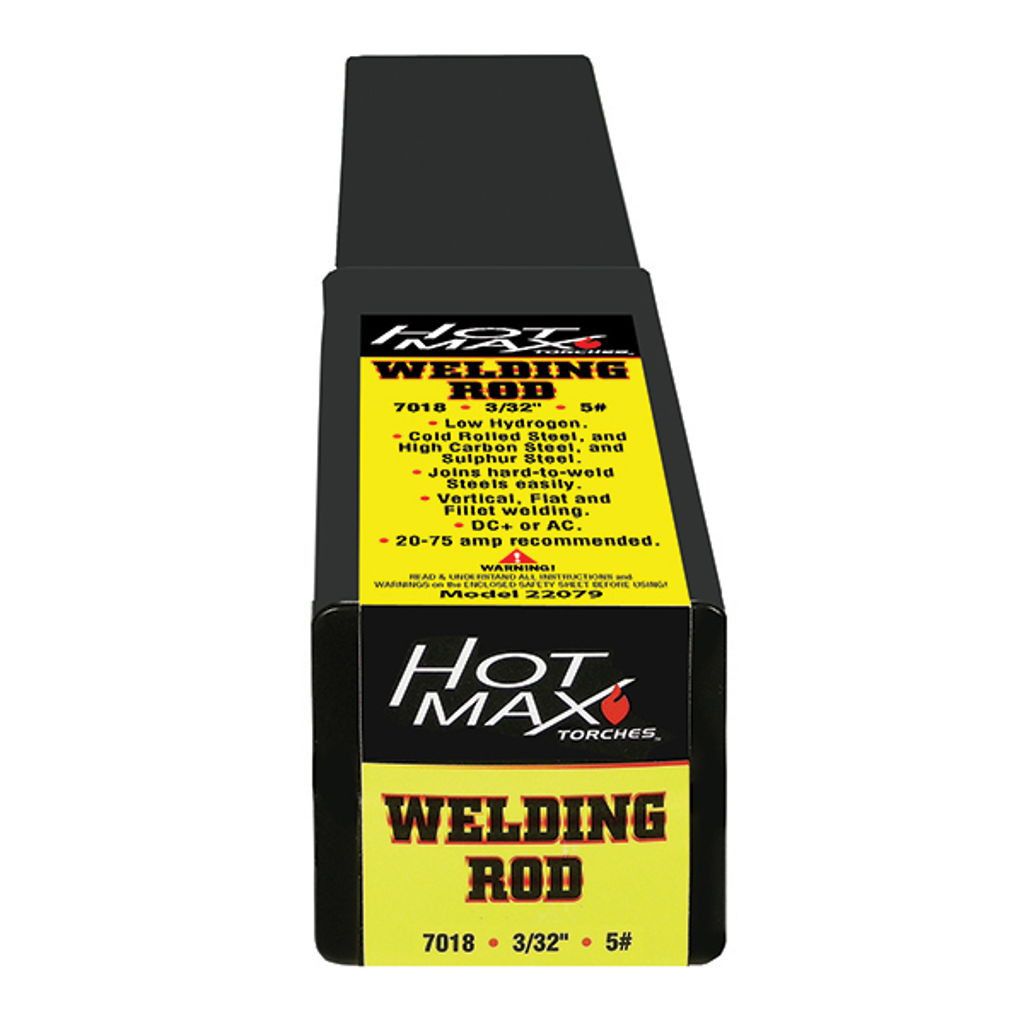 Hot Max Welding Rods, E7018X3/32" 5LB