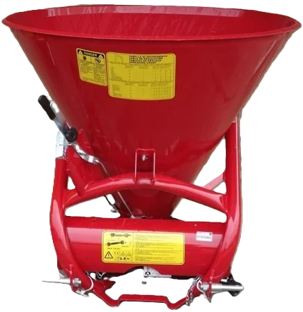 Sundown 3Pt Fertilizer Spreader w/Steel Tub &amp; Stainless Steel Spreader Disc Assy, 990Lb Capacity