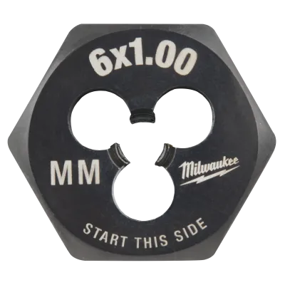Milwaukee 6mm - 1.00 Hex Threading Die