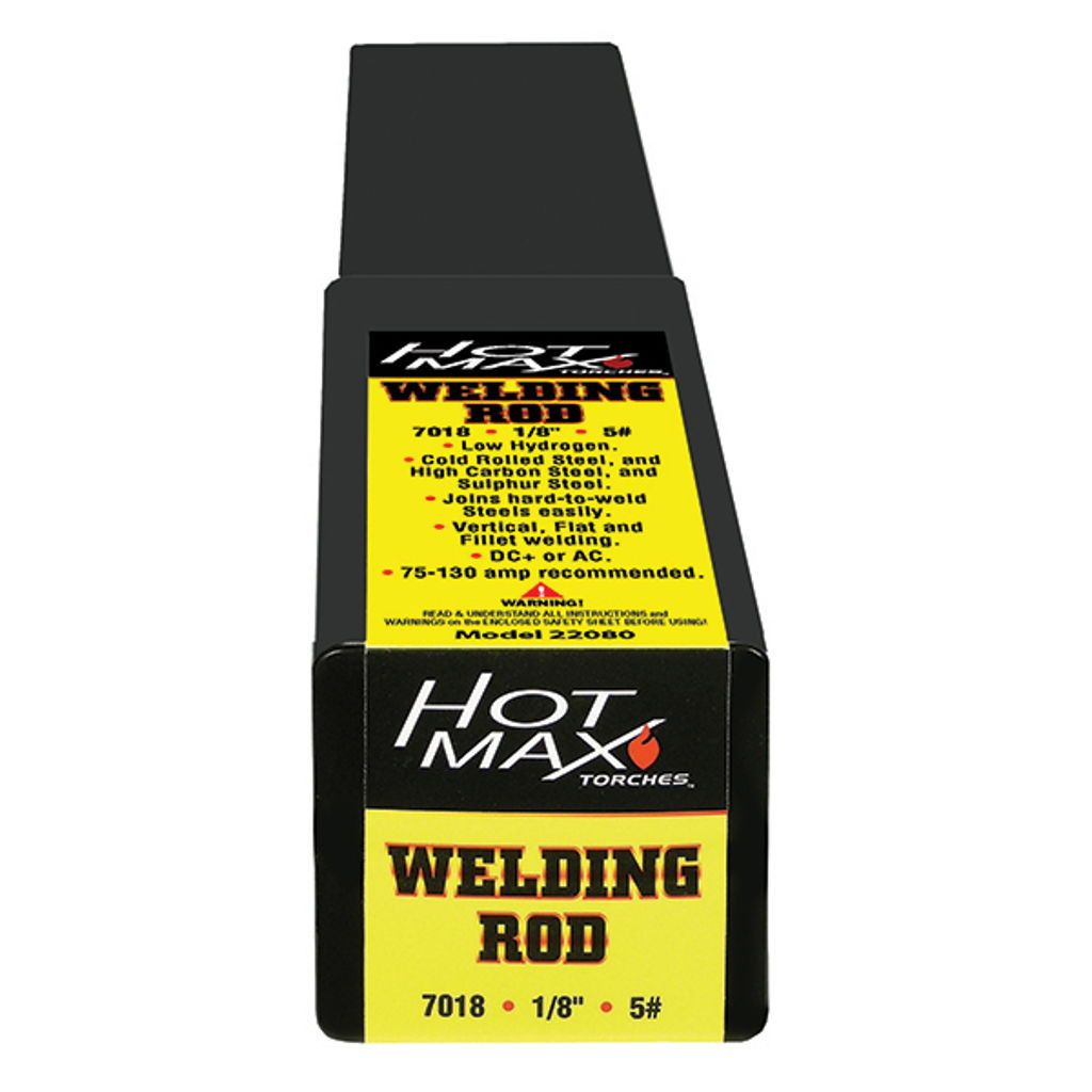Hot Max Welding Rods, E7018X1/8" 5LB