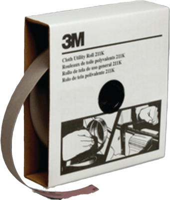 3M 211K 05030 Emery Cloth, 1-1/2" Wide 80Grit