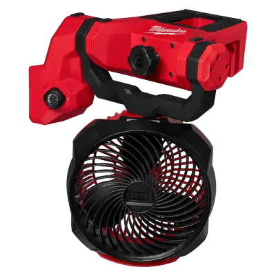 Milwaukee M18 Brushless Scissor Lift Fan with 2" Quick Adjust Clamp, 7" Blade