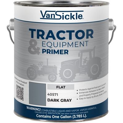 Van Sickle Flat Gray Primer Paint, 1Gal