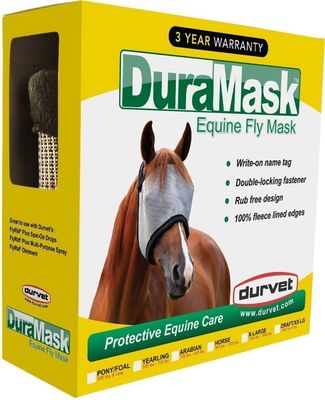 Duramask 081-60000 Horse Fly Mask W/O Ears