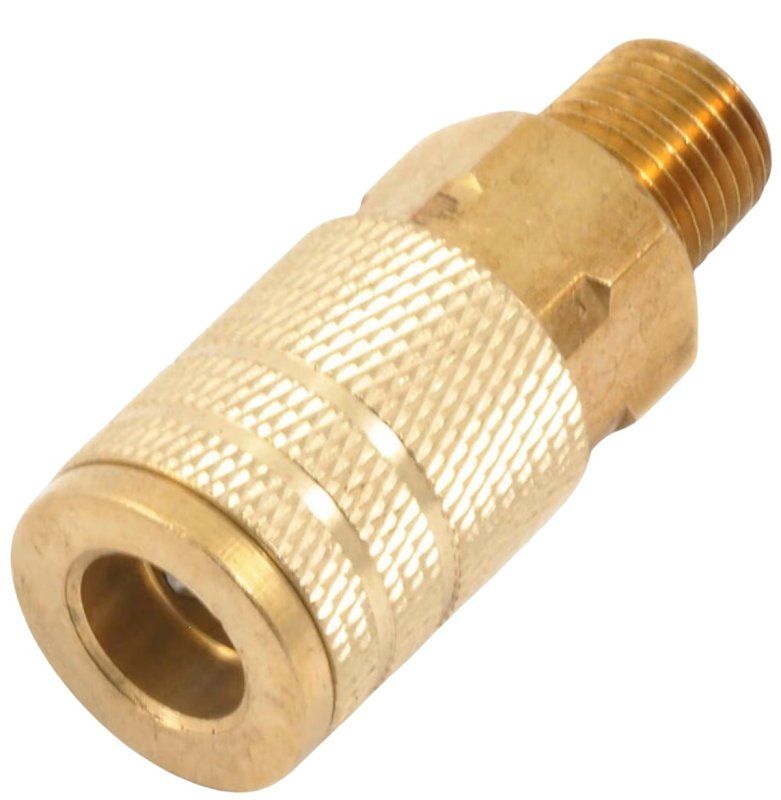 Forney 75316 Air Line Coupler, 1/4"Body X 1/4"MP