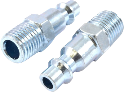 Forney 75600 Air Coupler Nipple, 1/4”XMPT