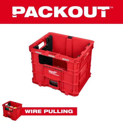 Milwaukee PackOut™ Wire Pulling XL Crate