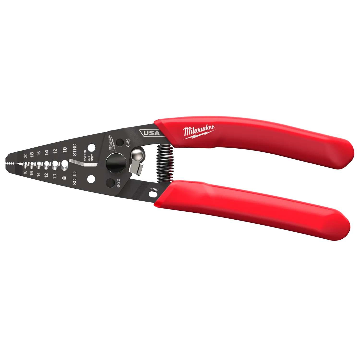 Milwaukee US Made Wire Cutter/Stripper/Crimper, 7-1/8"