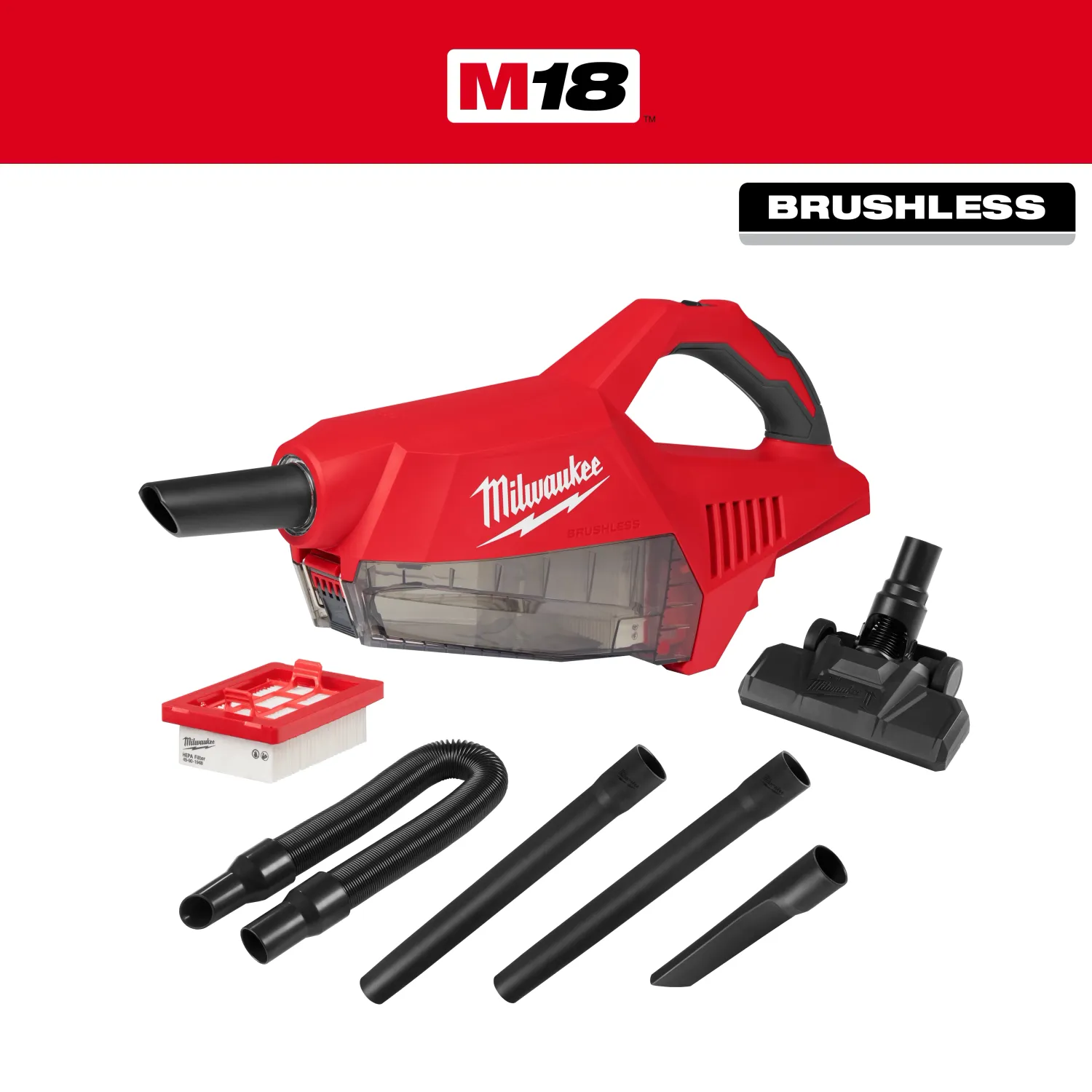 Milwaukee M18™ Brushless Compact Vacuum
