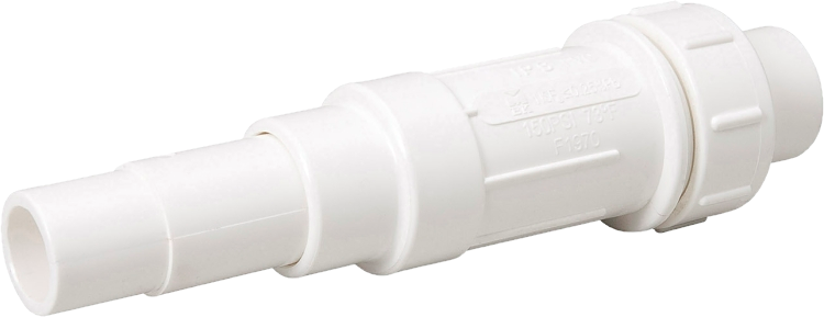 B&amp;K 160-505HC Extendable PVC Repair Coupler, 1"