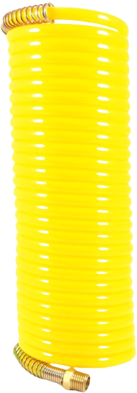 Forney 75418 Yellow Recoil Air Hose, 1/4"X25Ft
