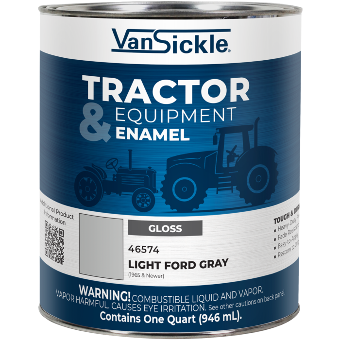 Van Sickle Light Ford Gray Paint   1Qt