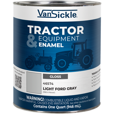 Van Sickle Light Ford Gray Paint   1Qt
