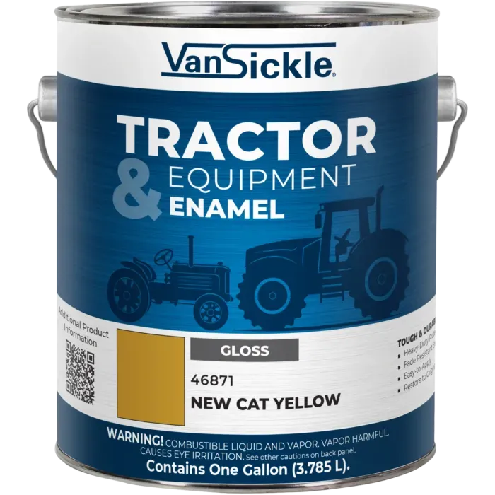 Van Sickle Caterpillar Yellow Paint, 1-Gal