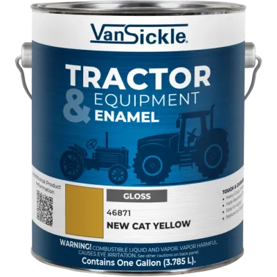 Van Sickle Caterpillar Yellow Paint, 1-Gal
