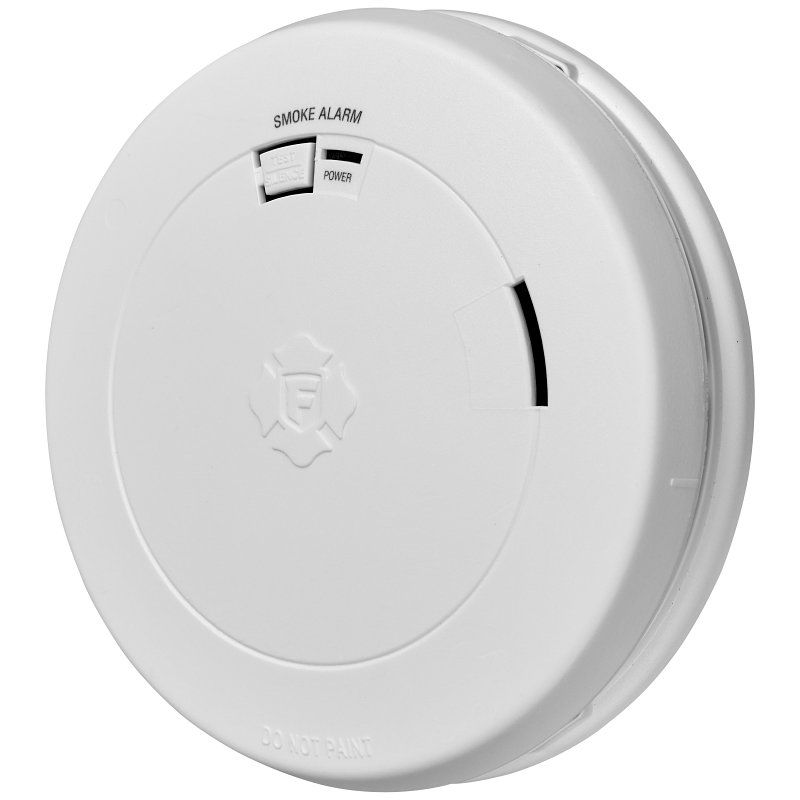 First Alert 1046731 Smoke Alarm with Slim Profile Design, Photoelectric Sensor