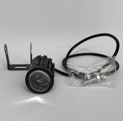 Mini faretti lenticolari bi luce per moto