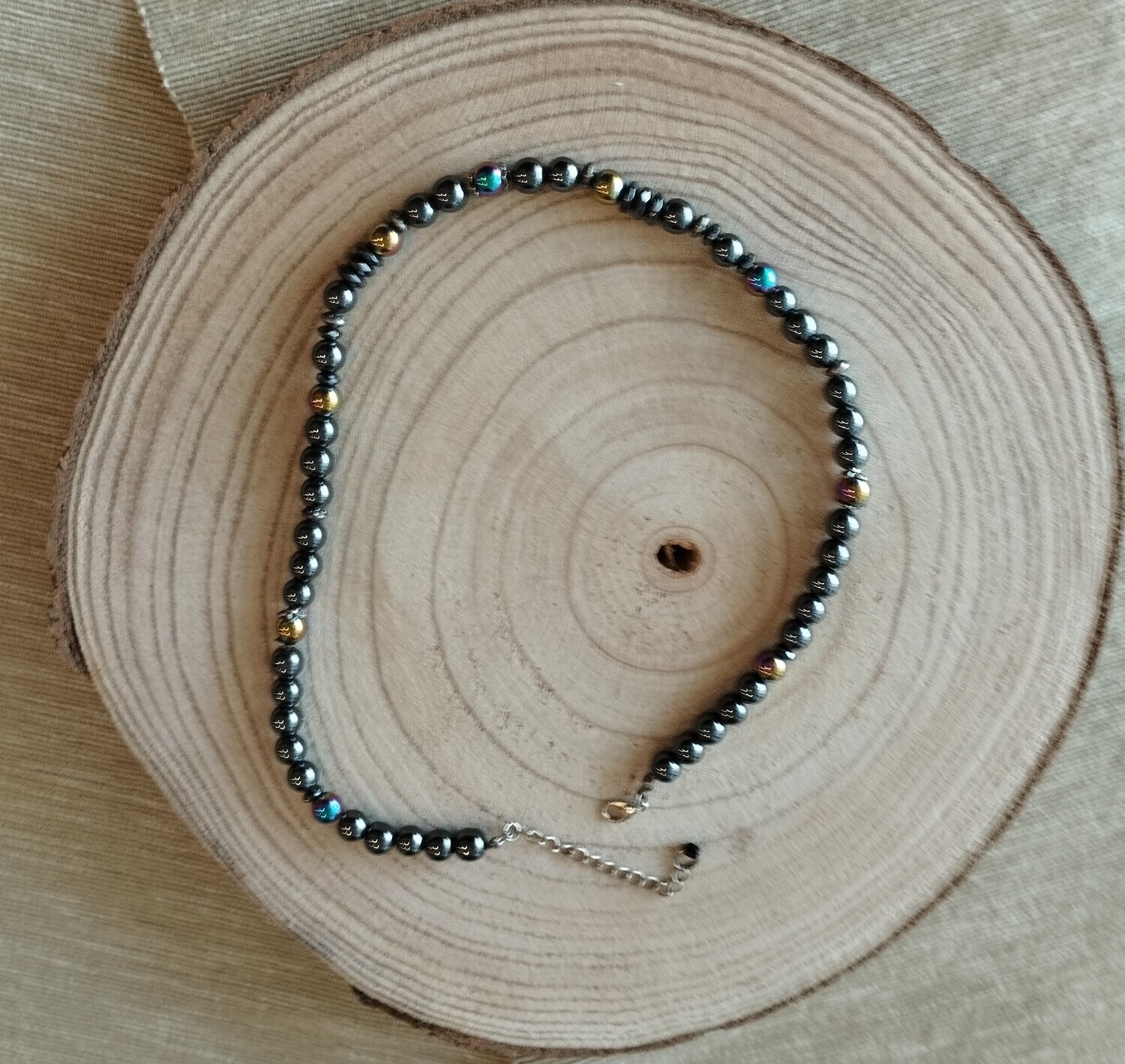 Collier en hématites