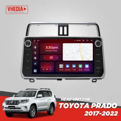 Head Unit Suitable for Toyota Prado 2017-2023 with installation