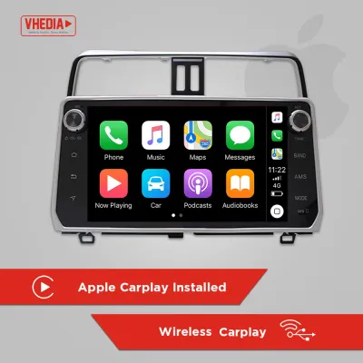 Head Unit Suitable for Toyota Prado 2017-2023 with installation