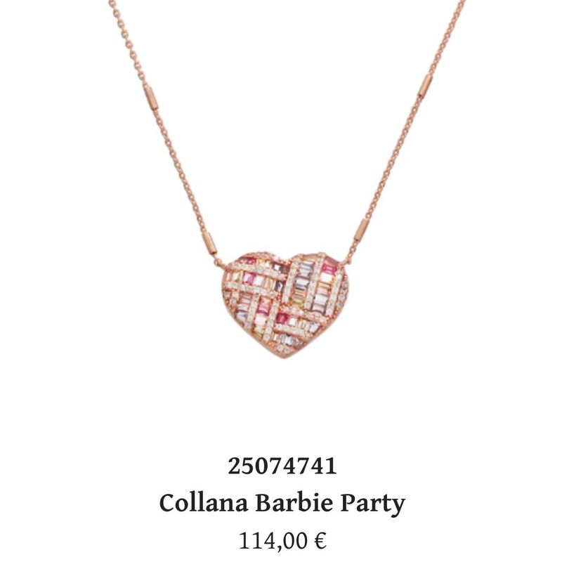 Collana Barbie Party-Cuori Milano