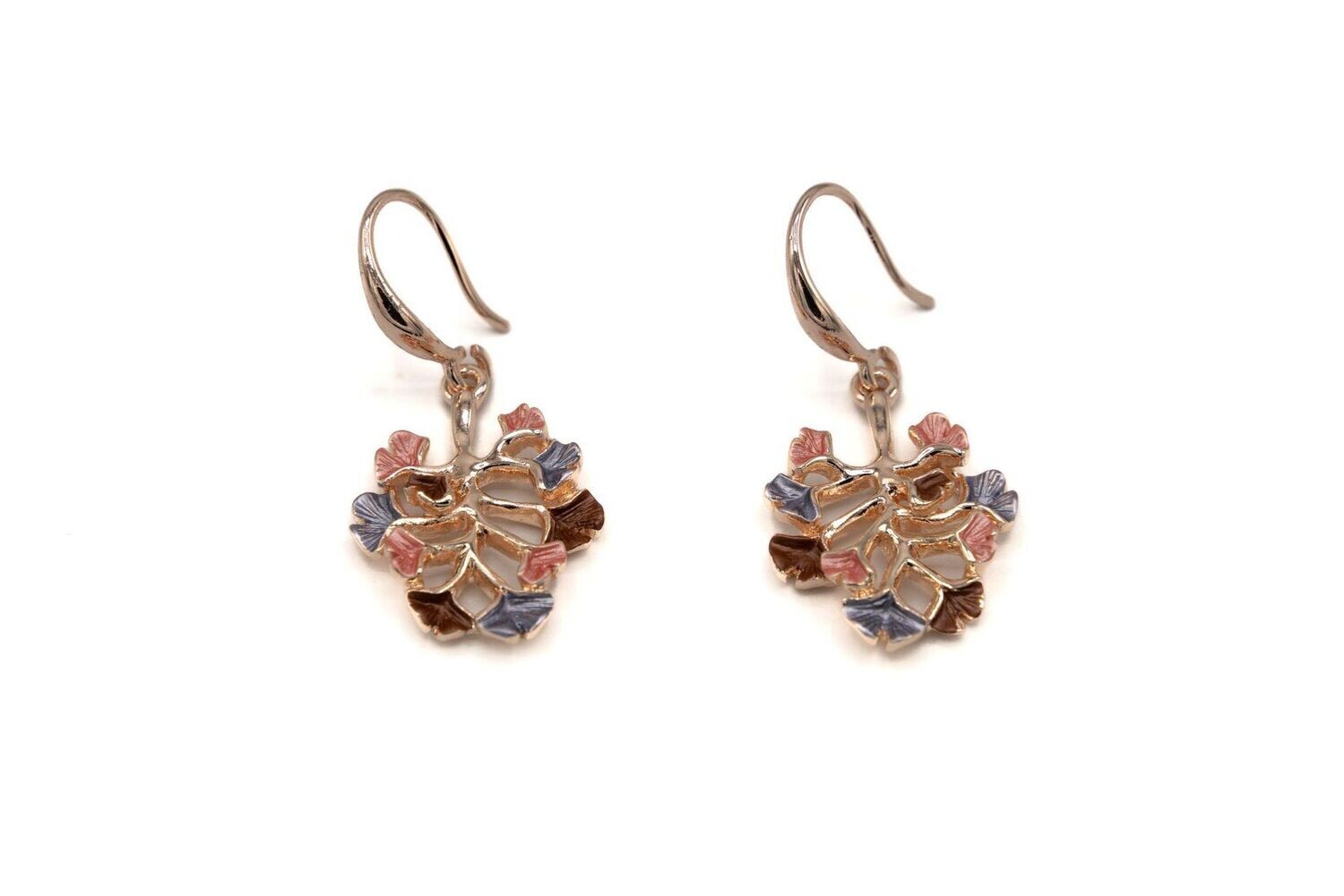 奧特唯 銀杏葉耳環