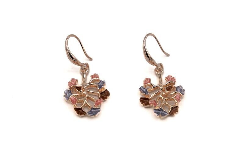 奧特唯 銀杏葉耳環