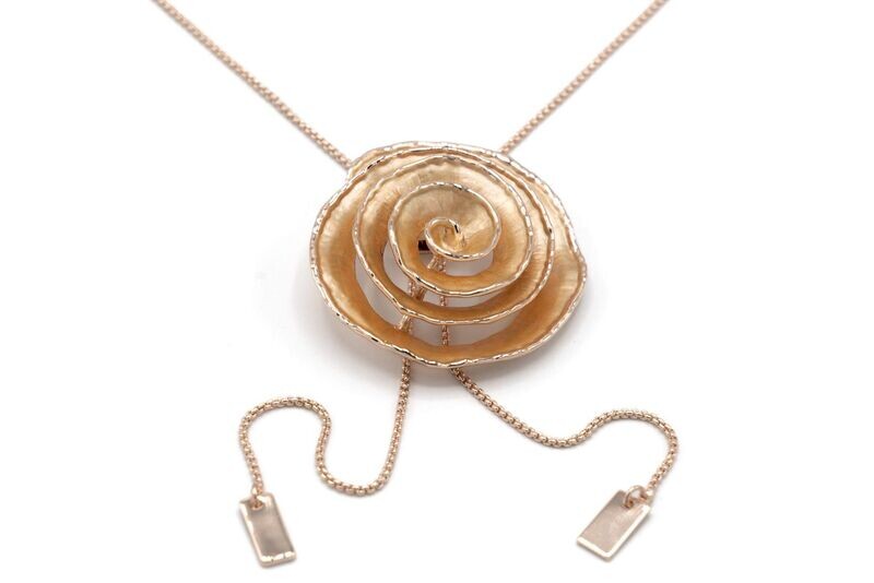 奧特唯 綻放黃花朵項鍊