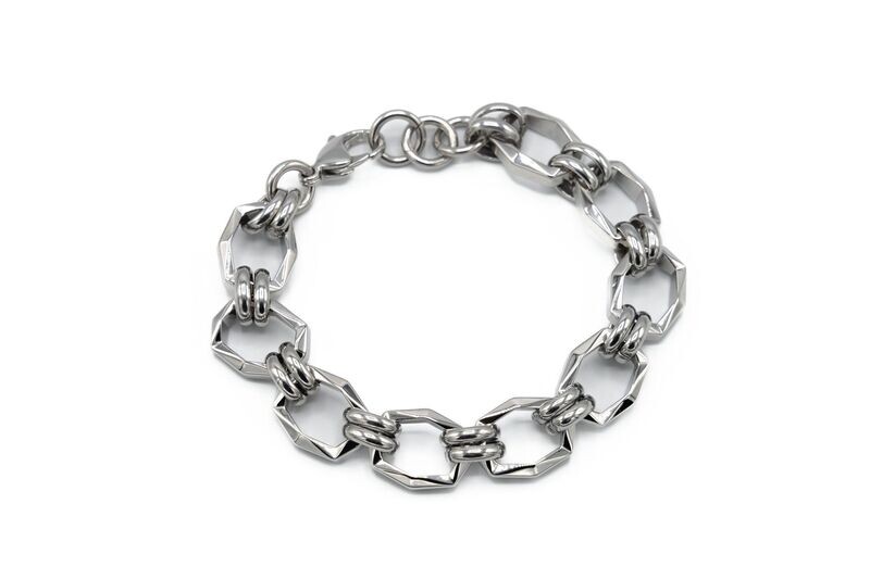 奧特唯 六角串鍊手環