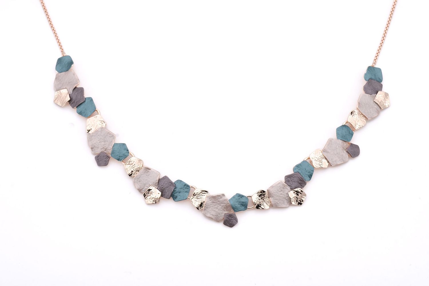 奧特唯 幾何之境藍項鍊