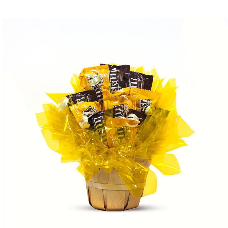 Peanut M&M's Candy Bouquet  Gift Idea for Birthdays, Anniversary